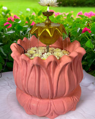 Thamarai fountain with soothing water flow