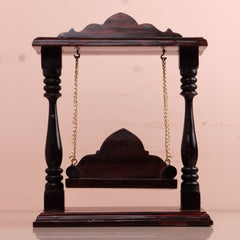 Sivasavi Handcrafted Wooden Pooja Stand for Home / Mandir for Home / Jhoola stand